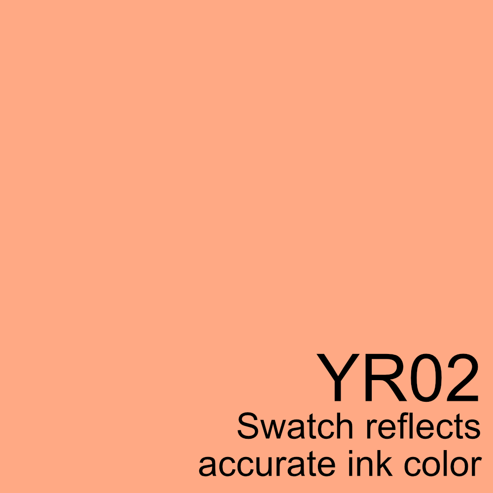 YR02 - Copic Sketch Marker Light Orange — Violeta Ink